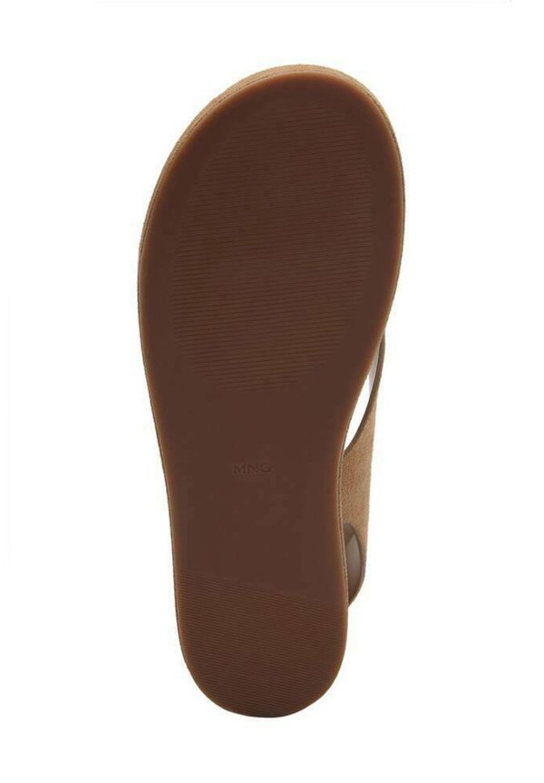 SPLIT WITH BUCKLE - T-bar sandals - sand2