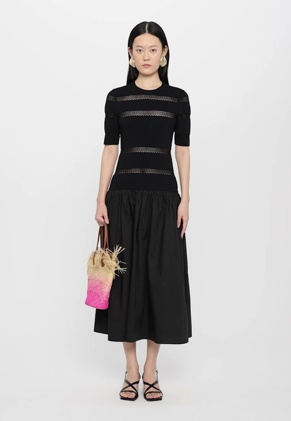 DEVON KNIT LONG COMBO DRESS - Maxi dress2