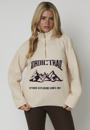 Fleecetrøjer - cream