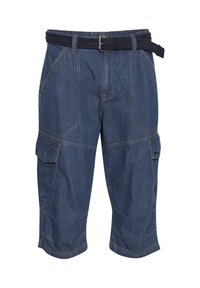 FQZAMO - Džinsa auduma šorti - denim middle blue