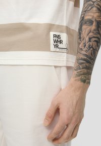 QS T-shirt imprimé - beige