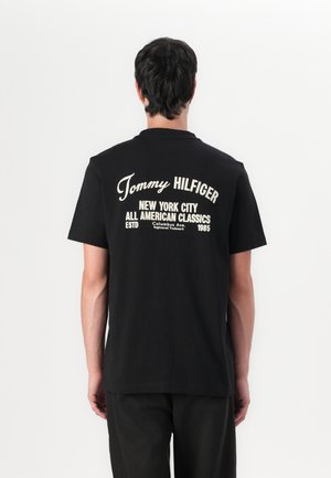 Tommy Hilfiger AMERICAN CLASSICS TEE - Print T-shirt - black