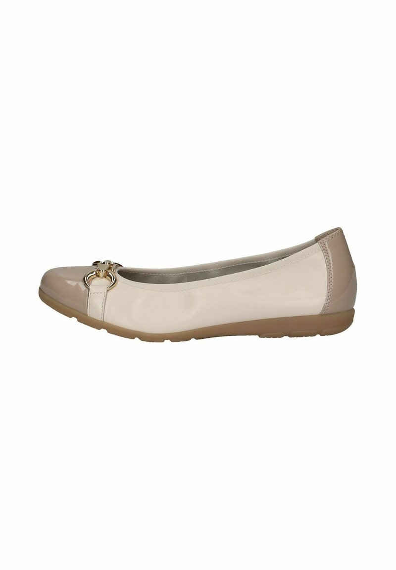 Caprice Bailarinas - cream comb