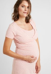 Noppies DRESS NURS SUZY SOLID - Nightie - silver pink