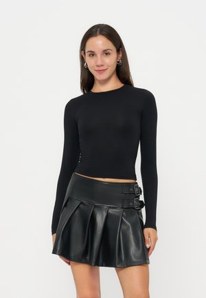 Even&Odd by Zalando, 2 PACK - Блуза с дълги ръкави - black/light grey melange