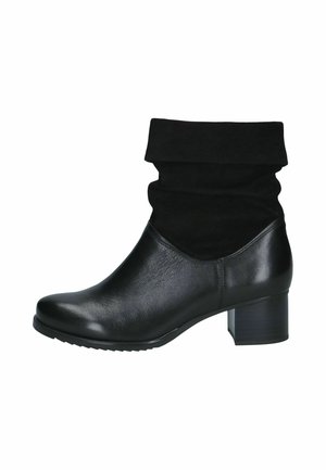 Caprice, STIEFELETTE - Lage laarzen - black comb