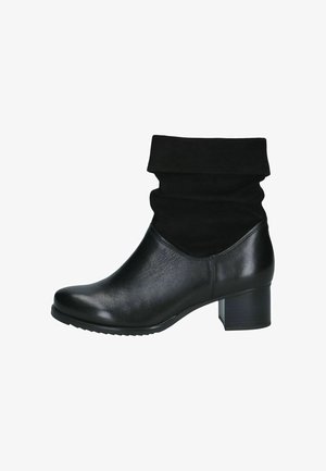 Caprice, STIEFELETTE - Lage laarzen - black comb