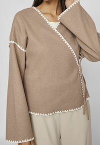 VILA Chaqueta de punto - grey
