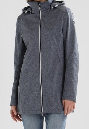 Veste softshell - mottled dark blue