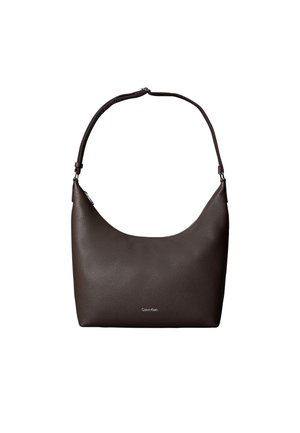 Calvin Klein WEBBING STRAP - Τσάντα χειρός - dark brown