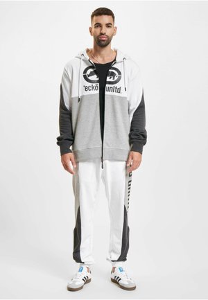 Tracksuit - grey melange white anthracite
