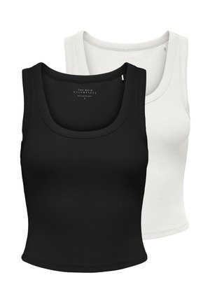 2 PACK - Top - black