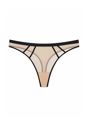 ESOTIQ BLANCA - Thong - beige black