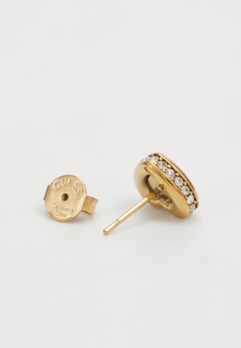 Guess Hoops I Did It Again Orecchini A Cerchio Medi Yellow Gold