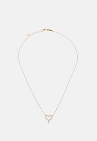 NECKLACE HEART  - Verižica - yellow gold-coloured