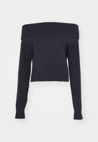 LOLO OFF SHOULDER  - Pulover - navy