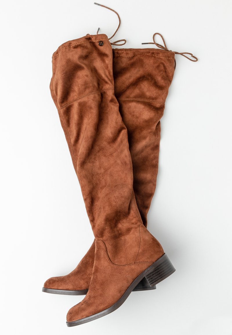 S Oliver Overknees Overknees Brown/braun (Pre-owned) Zalando