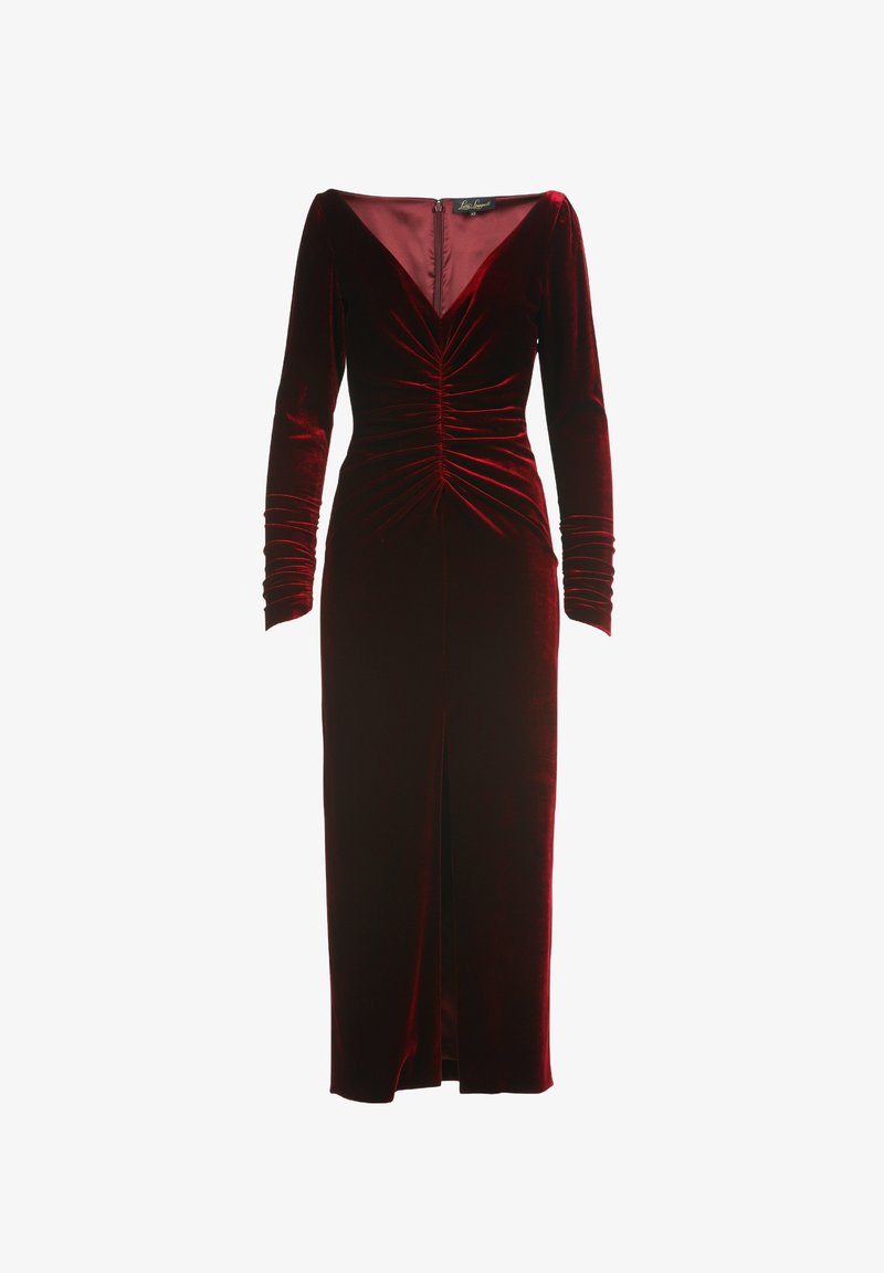 Luisa Spagnoli GELOSO Vestito elegante bordeaux
