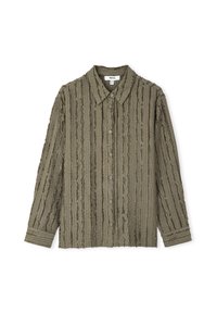 TEXTURED - Hemdbluse - green