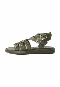 Next FOREVER COMFORT GLADIATOR STANDARD - Szandálok - khaki green