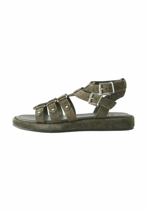 FOREVER COMFORT GLADIATOR STANDARD - Sandalai - khaki green