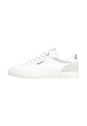 Pepe Jeans KENTON COURT - Trainers - silver-coloured