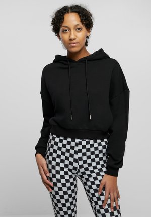 CROPPED HEAVY  - Hoodie - black