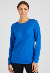 Damart POINT FANTAISIE - Maglione - bleu roi