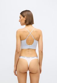 Calvin Klein Underwear BRALETTE GRAPHIC - Bustier  - xenon blue