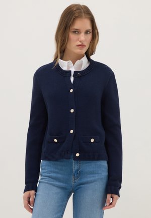 OVS Chaqueta de punto - navy blue