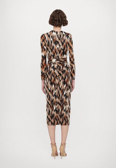 Diane von Furstenberg HADES DRESS - Koktel haljina / svečana haljina - camel