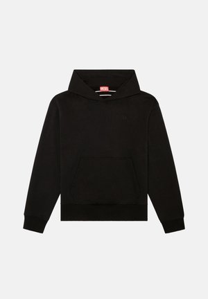 Diesel MACS HOOD MEGOVAL UNISEX - Hoodie - black