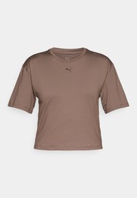 RELAXED TEE - T-shirt till träning - flat bronze