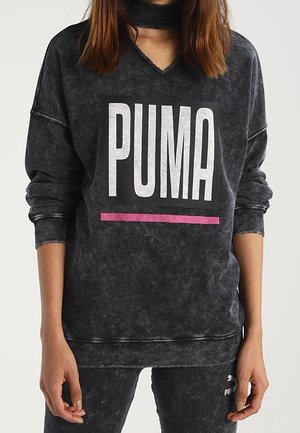 Puma Felpa - mottled dark grey