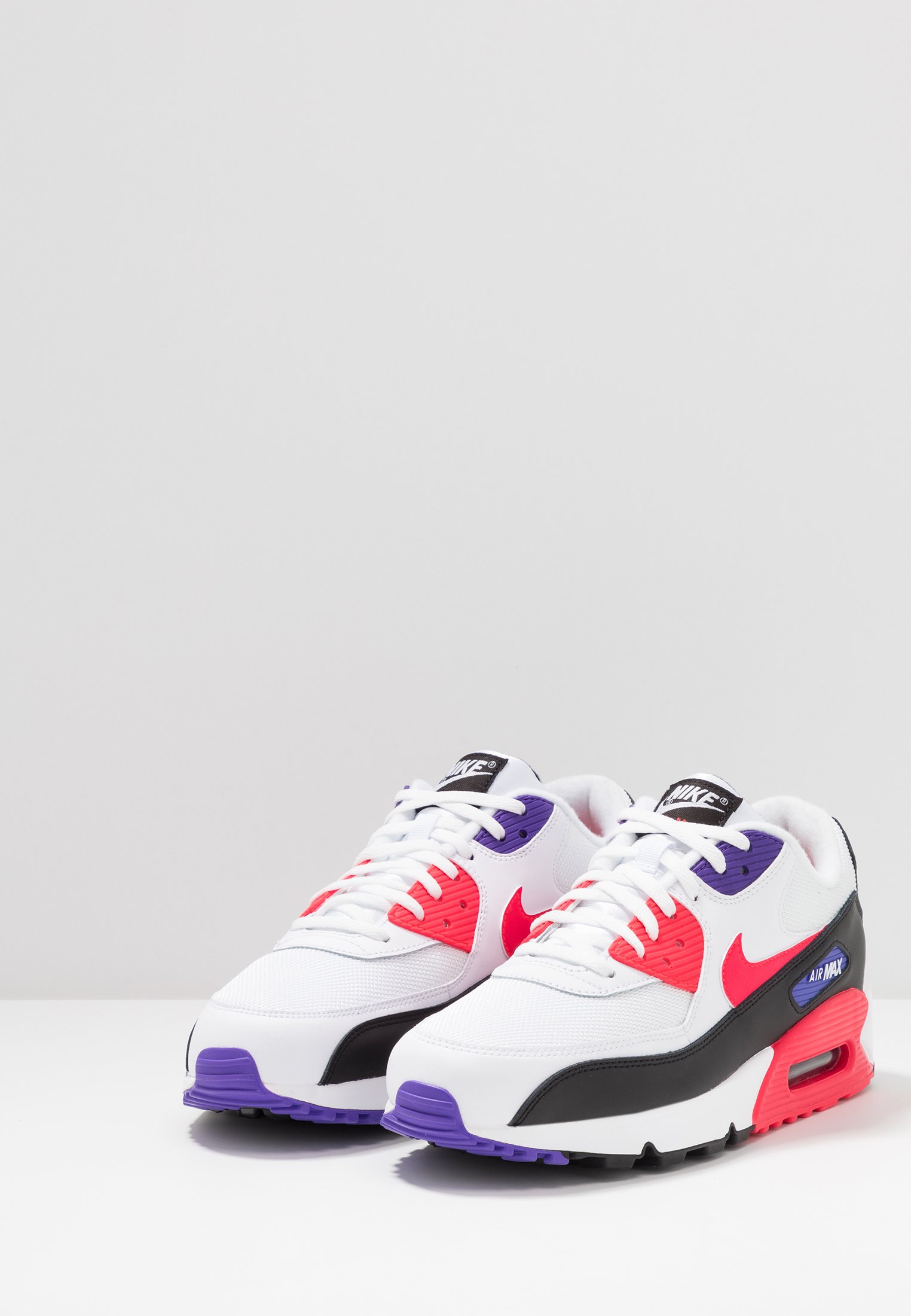 Nike Sportswear Air Max 90 Essential Zapatillas White Red Orbit Psychic Purple Black Blanco Zalando Es