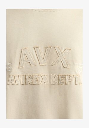 AVX, T-shirt imprimé - sand/brown