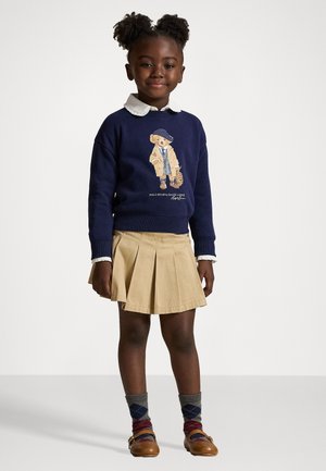 POLO BEAR FLEECE BOXY SWEATSHIRT - Felpa - refined navy