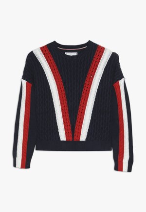COLOR BLOCK - Sweter
