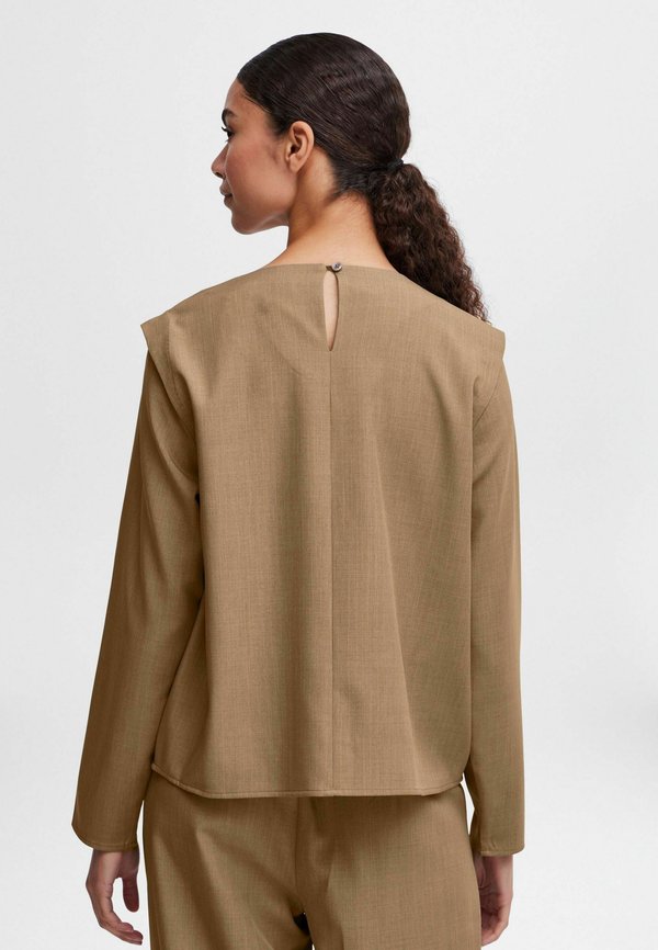 BYMMMIDDE - Blouse - walnut melange2