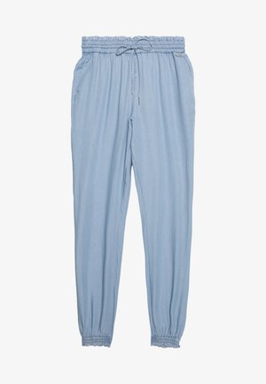 INDIGO HAREMS PANTS - Pantalones - used light stone/blue denim