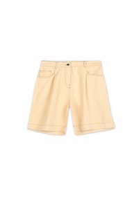 Jeans Shorts - pale yellow