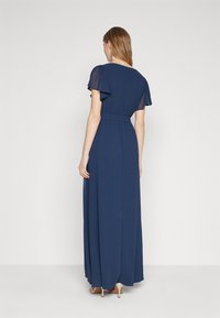VILA VIMICADA V NECK MAXI DRESS - Gallakjole - navy blazer