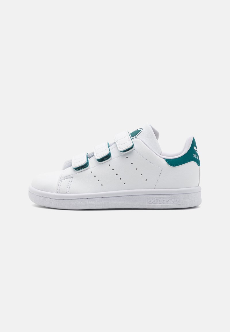 adidas Originals STAN SMITH COMFORT CLOSURE KIDS - Tenisice - footwear white/legacy teal