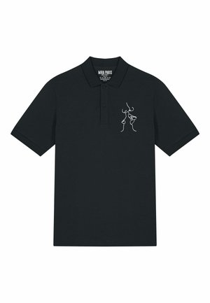 KISS EMBROIDERY  - Polokošeľa - black