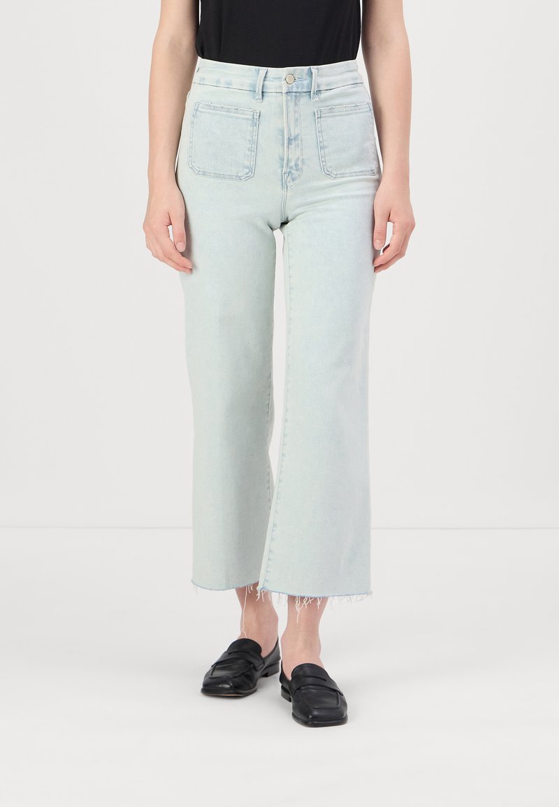 Good American PALAZZO - Τζιν Bootcut - blue denim