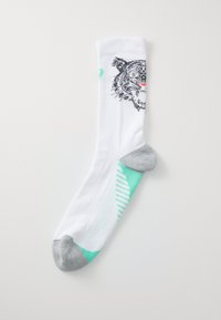 ASICS PERFORMANCE RUN CREW SOCK PARIS UNISEX - Calcetines de deporte - white/coral reef/illuminate mint