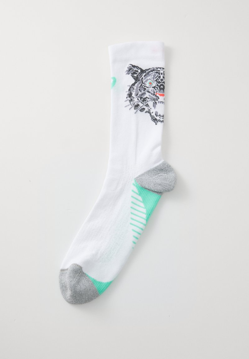 ASICS PERFORMANCE RUN CREW SOCK PARIS UNISEX - Sportsstrømper - white/coral reef/illuminate mint