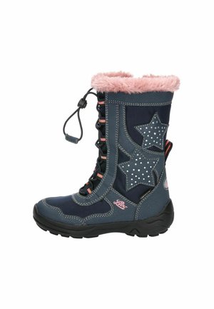 LICO CATHRIN - Snowboot/Winterstiefel - marine rosa