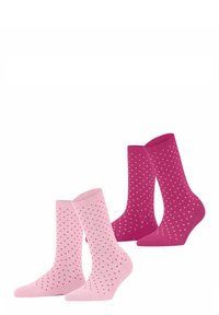 ESPRIT Mesh Dot Socken 2er-Pack - Bio-Baumwolle & Bunt Gemustert