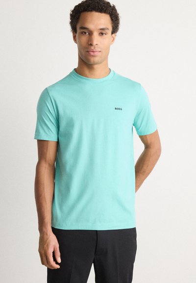 BOSS TEE - T-shirt basique - turquoise